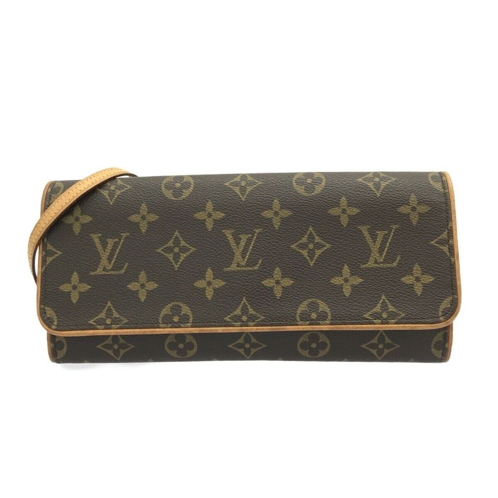 Auth Louis Vuitton Pochette Twin Gm #101008L63B - Picture 1 of 14